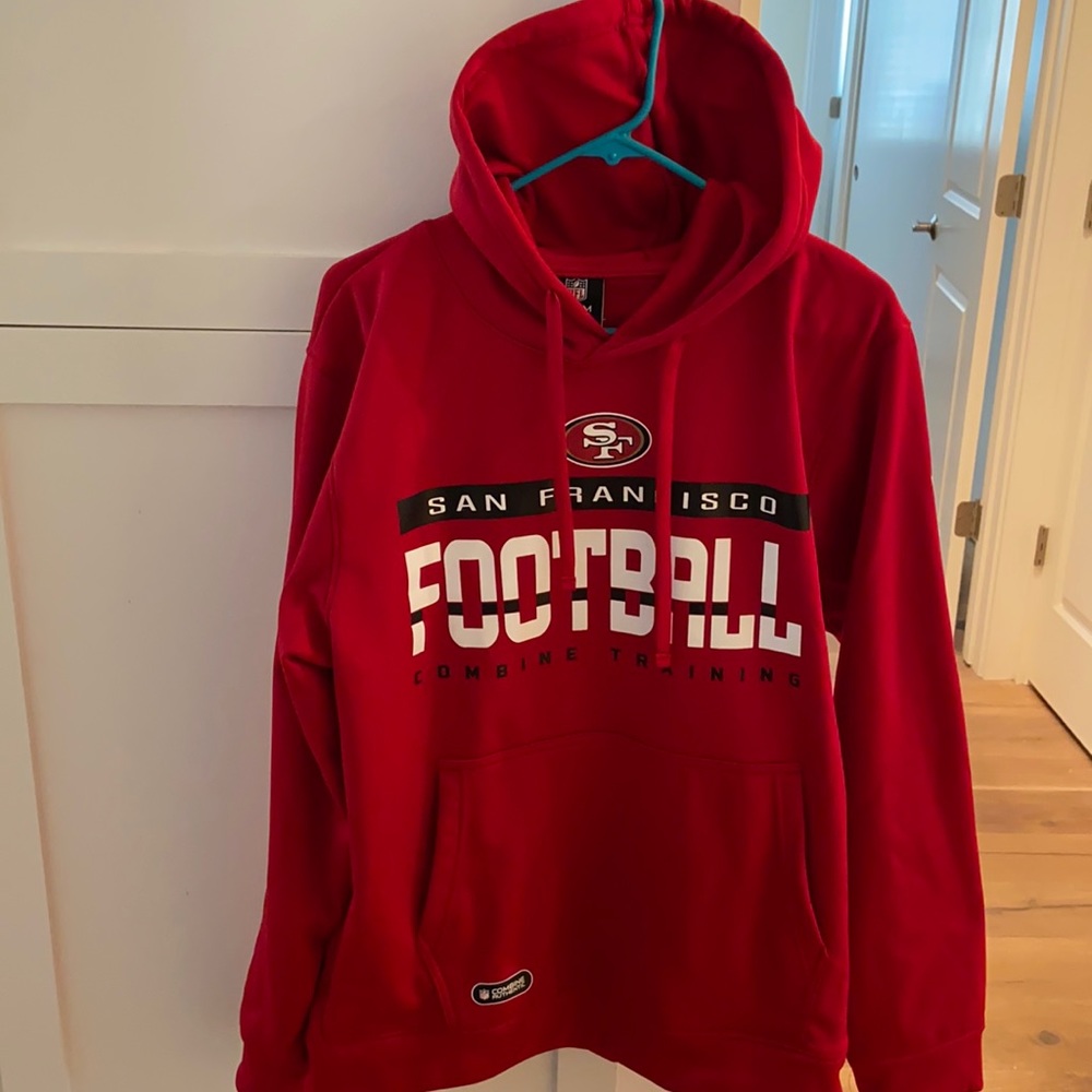 NFL 49er hoodie. Never worn